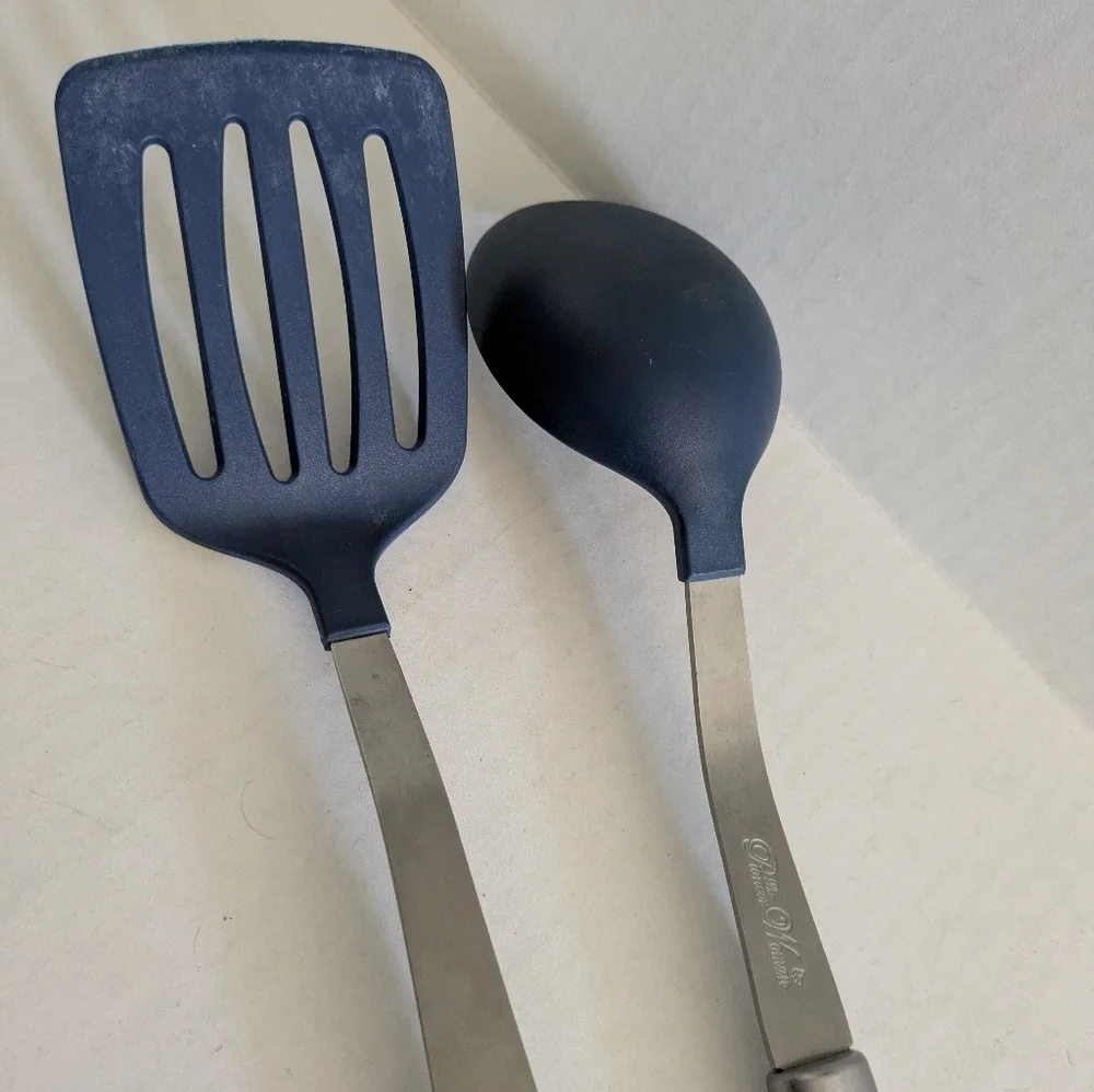 Pioneer Woman Frontier Rose Cooking Spatula and Spoon